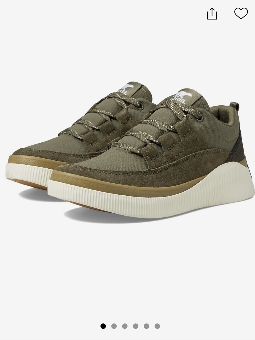 Sorel Olive Green women Sneakers